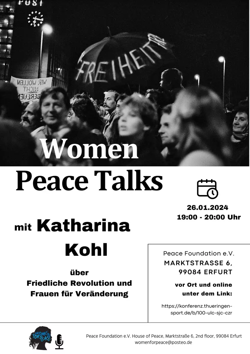 Women Peace Talks – Katharina Kohl