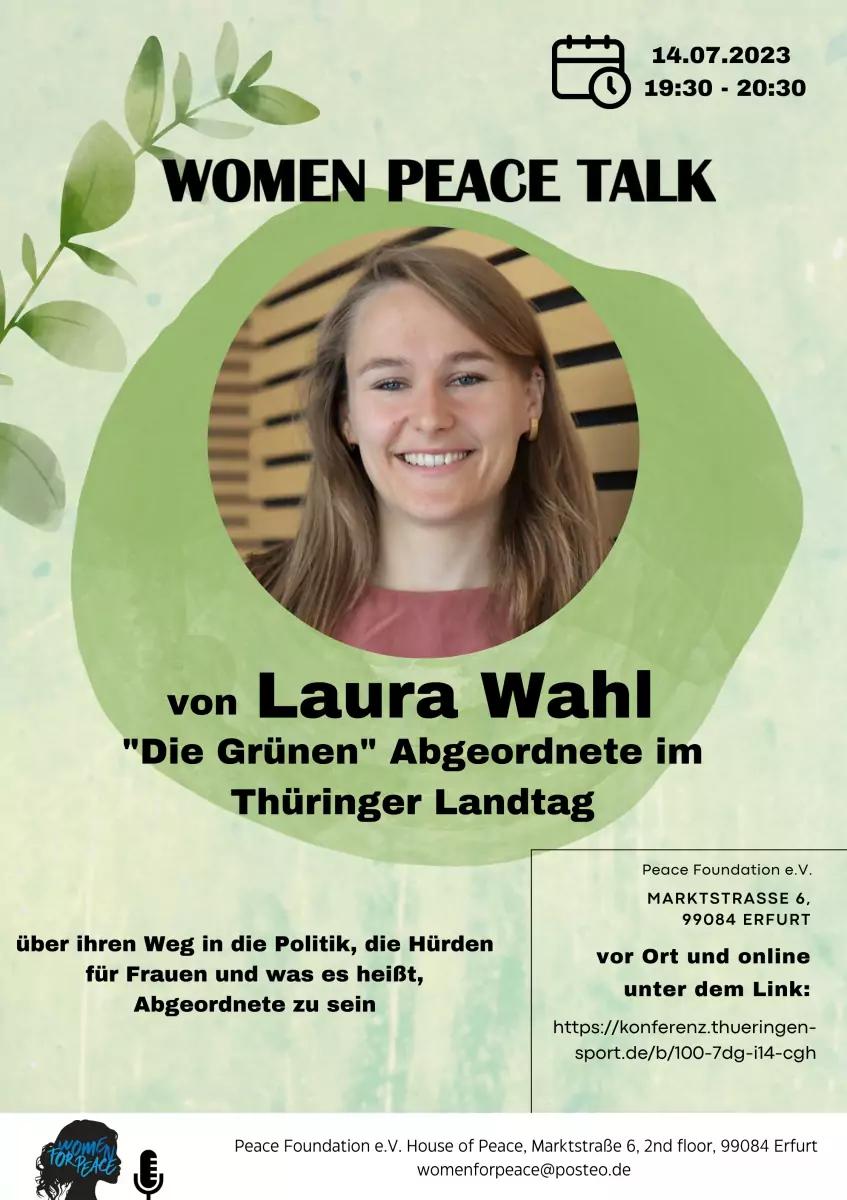 Women Peace Talks – Laura Wahl